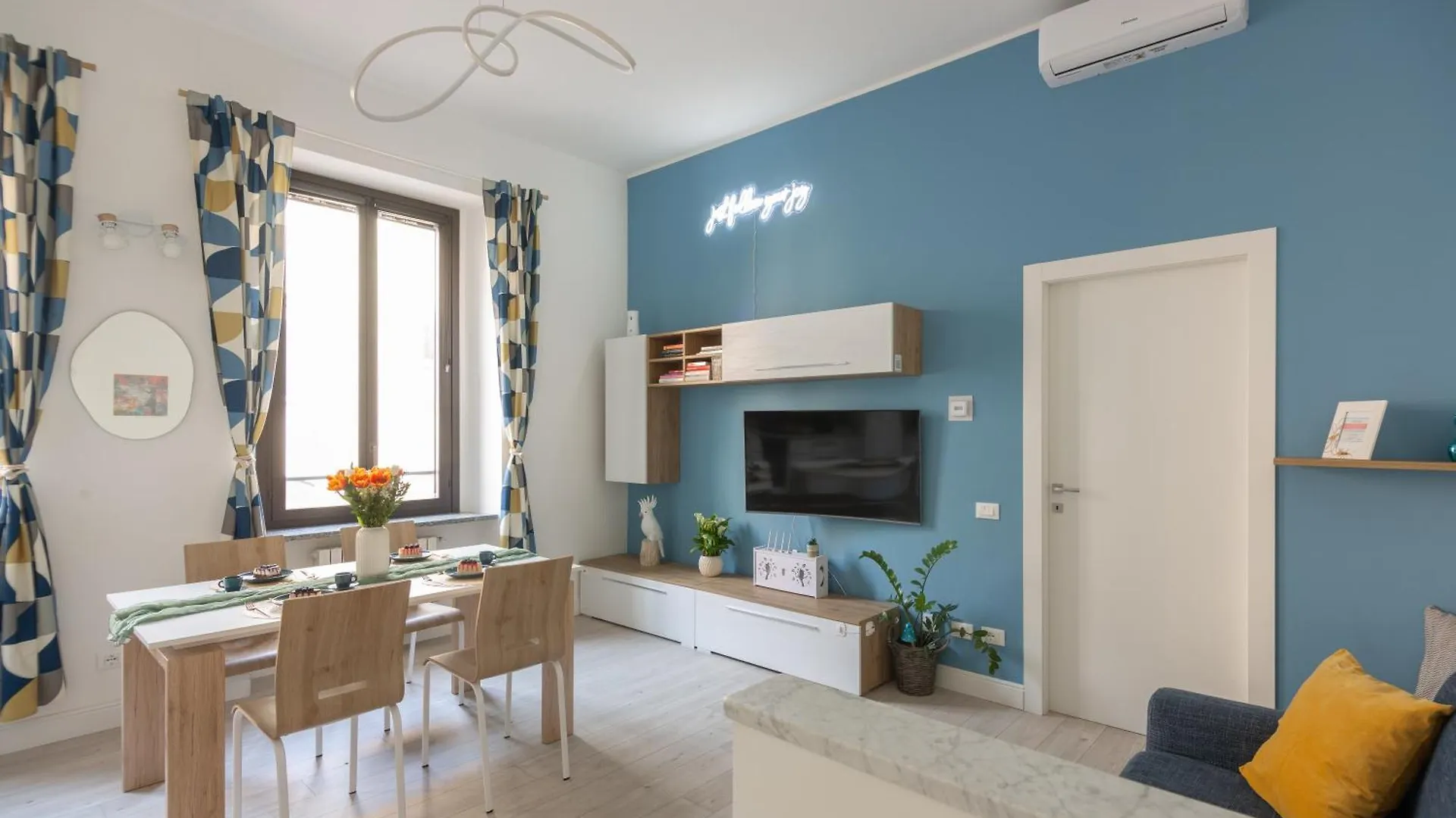 Ourjoy Condo, Free Parking, Ac, Strong Wifi - M Gioia47, Central Station, Porta Nuova, 밀라노 0*,  이탈리아