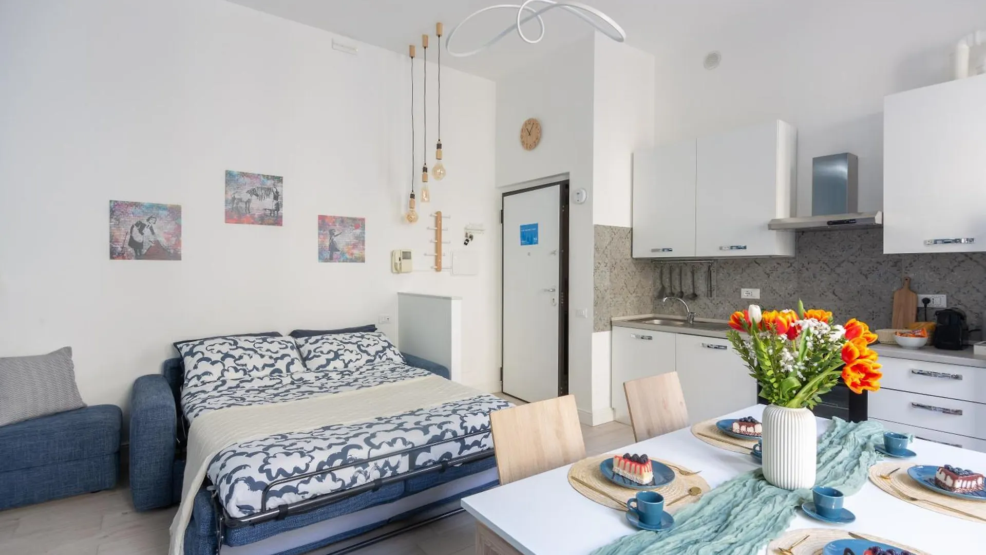 Ourjoy Condo, Free Parking, Ac, Strong Wifi - M Gioia47, Central Station, Porta Nuova, 밀라노 이탈리아